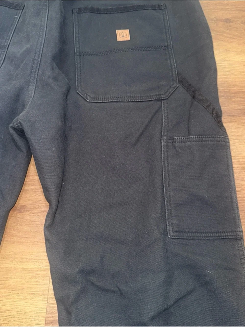Coleman Men Pant 40X32 Gray Straight Leg Chino Mid Rise Casual Outdoor Relaxed